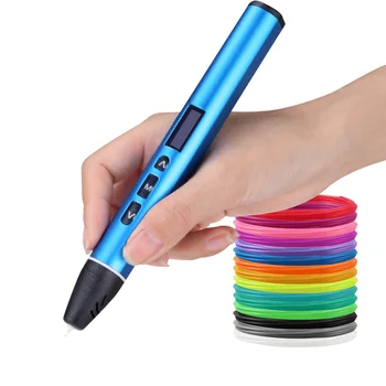 3D pero 3D tiskanje pero nizke in visoke temperature 3D Pero lahko uporabite PCL in PLA filamentov. kovinsko ohišje S prenosnimi majhno vrečko