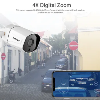 K23 1080P Full HD WiFi IP Kamera Two-way Audio Prostem P2P Brezžični CCTV Varnostni Nadzor 2.0 MP Nepremočljiva SD IR: 20M
