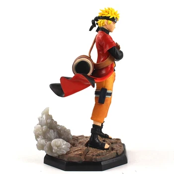5.5-22 cm Naruto Shippuden Naruto Uzumaki Figur S Žaba PVC Zbirateljske Model Igrače Lutka