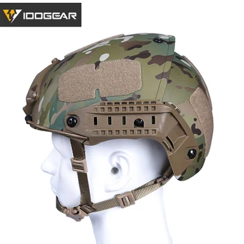 IDOGEAR Taktično Hitro Čelado Multicam CP Slog AF Čelada Zaščitni Plašč Vojaške Lovski Pribor