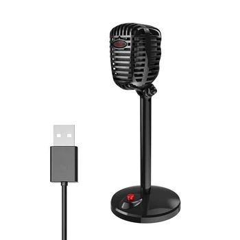 USB Mikrofon PC kondenzatorskega Mikrofona, Vokal Snemalni Studio Mikrofon za YouTube Video Skype Klepet Igra Podcast