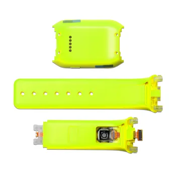 Zadnji Pokrovček Case + Silikonski Watchband Trak za Samsung Prestavi SM-V700 Watch Zamenjava Zadnji Pokrov Ohišja Watch Band Zapestnica