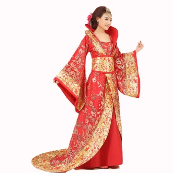 Kitajski Han Dinastije Sodišče Obleko Dramaturgic Obleko Žensk, Starih Infanta Kostum Periferni Gledališke Draggle-rep Obleko Visoke Kakovosti