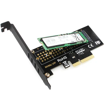 SK4 M. 2 NVMe SSD NGFF, DA PCIE X4 adapter M Tipka za kartico vmesnika Podprite PCI Express 3.0 x4 2230-2280 Velikost m.2 POLNO, HITROST dobra