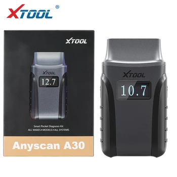 XTOOL Anyscan A30 Bluetooth OBD2 Skener Z Andriods/IOS Koda Prebere Celotno Sistemov za Diagnostiko Multi Avto Znamke Prost online update