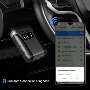 XTOOL Anyscan A30 Bluetooth OBD2 Skener Z Andriods/IOS Koda Prebere Celotno Sistemov za Diagnostiko Multi Avto Znamke Prost online update