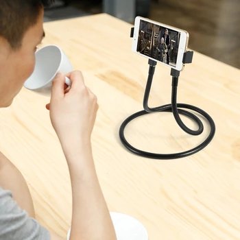 SOONHUA Prilagodljiva Namizja Telefon Tablični Stojalo Držalo za Palico Za iPad, Samsung Leni Posteljo Tablet PC Selfie Stoji Vesa