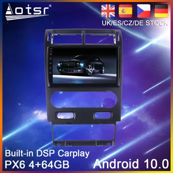 Android 10.0 PX6 Avto, GPS Navigacija Za Ford Mondeo 3 2000-2007 Avto DVD Auto Radio Stereo Multimedijski Predvajalnik glavne enote 2Din