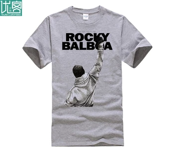 Moški Majica S Kratkimi Rokavi Rocky Balboa Predstavljajo Režiser Sylvester Stallone T Shirt Fanart Zaslužiti Zadeti Naprej Moških Kratek Rokav Obleka Tshirt