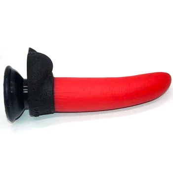 FAAK Silikonski živali dildo kenguru penis sex igrače za Ženske priseska Brez vibracij izdelek Erotično G-spot zdravje igrače shop