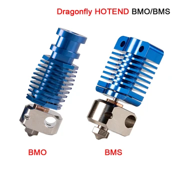 Dragonfly BMO BMS Hotend Vse Kovinsko Modra Ekstrudiranje Glavo Heatbreak za Bowden Iztiskanje V6 Hotend Prusa CR10 Edaja 3
