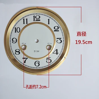 Mehanske Izbiranje Obraz Stenske Ure Oprema DIY Design Izbiranje Letnik po maslu Prenovljenih Delov Maquinaria Reloj De Ure Delov