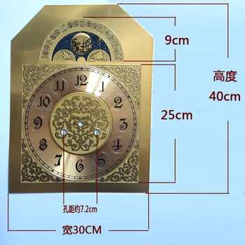 Mehanske Izbiranje Obraz Stenske Ure Oprema DIY Design Izbiranje Letnik po maslu Prenovljenih Delov Maquinaria Reloj De Ure Delov