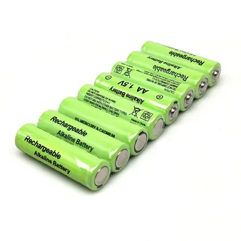 Originalne baterije AA 5800mAh polnilne baterije 1,5 V Alkalna baterija za naprave, Ure, miši, računalniki, igrače, tako na+1pcs Polnilnik