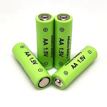 Originalne baterije AA 5800mAh polnilne baterije 1,5 V Alkalna baterija za naprave, Ure, miši, računalniki, igrače, tako na+1pcs Polnilnik