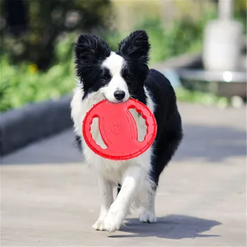 Miflame Leteči Disk Psa Igrače Za Usposabljanje Interaktivne Igrače Za Psa Squeak Labrador Mejni Škotski Ovčarski Pes Igrača Žvečilni Jjeza Igrača Pes Dodatki