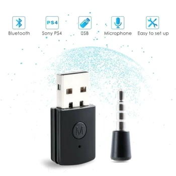 FORNORM 3,5 mm USB Adapter Bluetooth 4.0 Ključ EDR USB za PS4 Stabilno Delovanje Bluetooth Slušalke z moški-ženski kabel