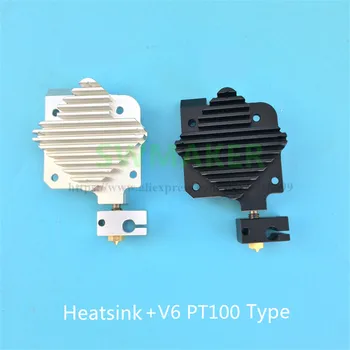 Titan Aero Nadgradnjo Heatsink iztiskanje /V6 PT100 Hotend upgrade kit Titan neposredno radiator 1.73/3mm za Prusa 3D tiskalnik deli
