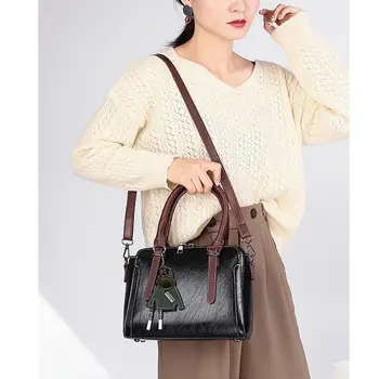 Luksuzni oblikovalec dame visoke zmogljivosti torbice visoke kakovosti usnja torba trendy messenger bag 2020 pozimi nova ženska torba