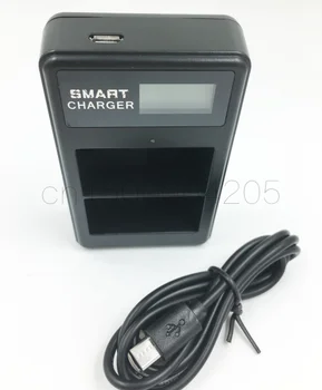 USB LCD Polnilec za Baterije EN-EL15 Za Nikon D850/D810/D800E/D800/D750/D610/D7200/D7100/D7000/V1