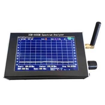 4.3 Palčni LCD-Zaslon Analizator Spektra 35 M;-4400M Strokovno Preprost Ročni Analizator Spektra Merjenje Interfonski Signal