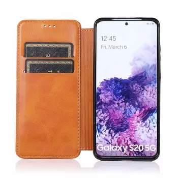 Magnet Denarnice Ohišje Za Samsung Galaxy S20 Ultra Plus Primeru Usnje Zaprtih Flip Primeru Za Samsung S20 Plus Kritje S20Plus