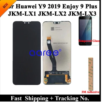 Preizkušen Original LCD-Zaslon Za Huawei Y9 2019 Za Huawei Y9 2019 Uživajte 9 Plus Zaslon LCD Zaslon na Dotik, Računalnike Skupščine