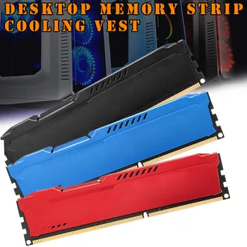 1 Kos Memory Heatsink Hladilnik Radiator Telovnik Hladilni Pult za DDR2 DDR3 DDR4 ND998