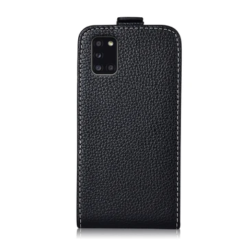 Flip Case Za Samsung Galaxy A31 Kritje Galaxy A31 Srčkan Usnje Telefon Vrečko Navaden Primer za Samsung A31 31 Primeru