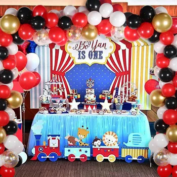 113pcs Baby One rojstva stranka Baloni garland 1. rojstni dan okraski otroci Poroko ozadje dekor Babyshower balon loka