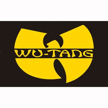 Wu Tang Clan Zastavo 3x5 Ft Steni Visi na Prostem Krema Denarnih Pravil Vse, kar je Okoli Mene 90x150cm Trajne Materiala, Banner