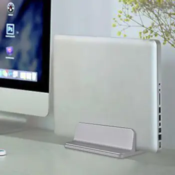 Vertikalni Laptop Stand Nastavljiv Aluminij Zlitine Dvojno Režo za Prenosni Nosilec nastavljiv obseg za prenosnik tablet PC Nosilec Vesa