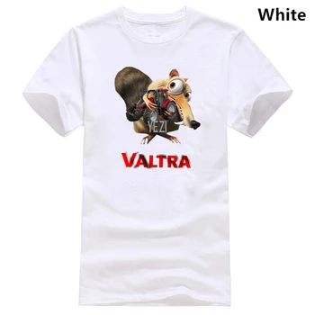 Valtra Mens Smešno T-shirt Traktor Bombaž Tiskanja Orodje za Poletno Zabavo,Pobeg Sin City Belo na Črni Silkscreen, Ročno Tiskanje, Bombaž