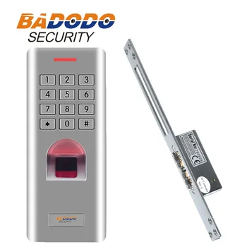 Nepremočljiva tipkovnica z bralnikom prstnih odtisov Vrata, Vrata za Zaklepanje Električni Stavke Fail safe/Ne varno nastavljiv za nadzor dostopa