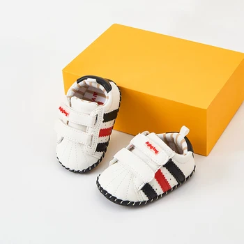 Jeseni baby soft-soled malčka čevlji 9-15 mesecev fantje dekleta malčke baby krpo čevlje novorojenčka infantil malček sam čevlji