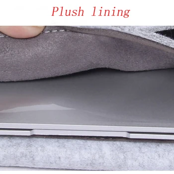 Za HUAWEI laptop Torba Mehko Počutil Rokav Vrečko Primeru Za Huawei Honor MagicBook 14 / 15 novih Mate knjiga D 14 Matebook D15 15.6 inch vrečko