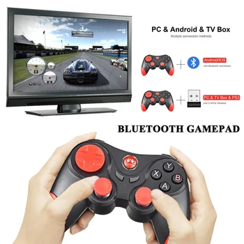 Brezžični Android Brezžični Gamepad Palčko Krmilnik za Igre Bluetooth Arkadna igra Za PS3 Telefon, Tablični računalnik TV Box Igre Pribor