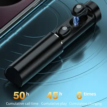 N21 Brezžične Slušalke z Svetilka Power LED Zaslon TWS Bluetooth 5.2 Slušalke Touch Kontrole Šport Čepkov za Pametni telefon