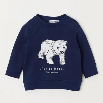 Malo maven 2019 jeseni nov baby fantje blagovne znamke oblačil živali tiskanja avtobus malčka, jopice dojenček fant obleko