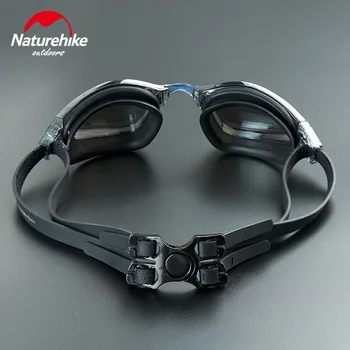Naturehike Novih Strokovnih Anti-Fog Plavalna Očala Nastavljiv Moški Ženske UV Zaščito, Vodotesno Silikonsko Očala Očala