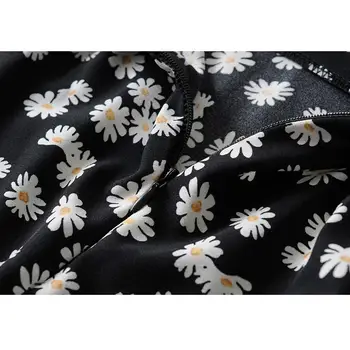 Visoko pasu mini krilo ženske cvetlični modis faldas ulične svinčnik krilo korejski oblačila 2019 poletje vintage oblačila