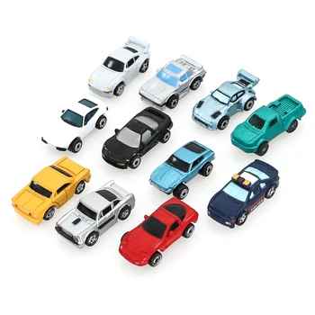 10pcs N Merilu 1:150 Diorama Plastični Avto Igrače Model Miniature Kovinski vozila Arhitekture Za Otroke Darila Ali Hobi Zbiranje