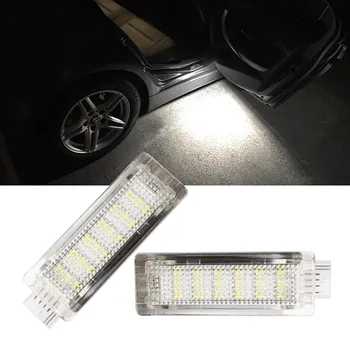 2PCS LED z Dovoljenjem Footwell Pod Vrata, Luč Brez Napake za BMW E70 X5 F01 F02 F03 F04 E90 E91 E92 X3 E83 E84 E86 Z4 R50 R52 R53