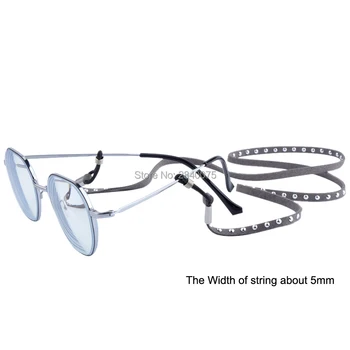 Debelo 10pcs antilop kovice eyeglass sončna očala string vratu kabel trak očal