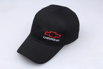 Baseball Skp Chevrolet avto logotip Vezenine Priložnostne vrnitev žoge Klobuk 2019 Nov Modni Visoke Kakovosti Človek Dirke Motociklističnega Športa klobuki