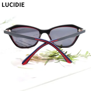 LUCIDIE 2020 Pomlad Oblikovalec sončna Očala Ženske Visoko Kakovostna sončna Očala Mačka Oči Ultem Očala Magnetni Vpenjanje Kos Očala