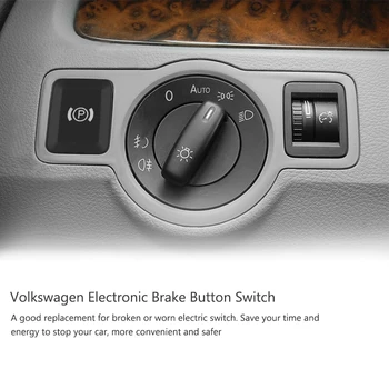 Univerzalni Avto Elektronske ročne zavore Parkirna Zavora Gumb Preklopi EPB Zamenjava za VW Volkswagen Passat B6 CC