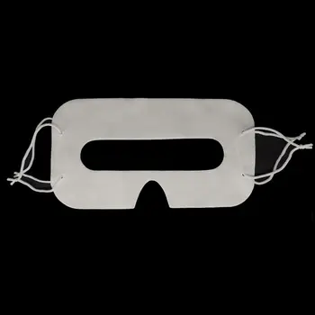 100 KOZARCEV/VREČKO Belega netkanih Tkanin Očesne Blazinice za Enkratno uporabo Sanitarne Oči Obliž Obrazno Masko za HTC Vive PlayStation 3D Virtualni