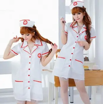 2016 Seksi perilo vroče ženske medicinska Sestra Kostum Halloween cosplay vidika zanko medicinska sestra enotno obleko skušnjavi izdelke, povezane s spolnostjo