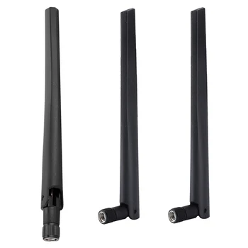 Novo 3Pcs WiFi Usmerjevalnik Dual Band Wireless mrežno Kartico Zunanjo Anteno SMA Vmesnik Za ASUS RT-AC68u